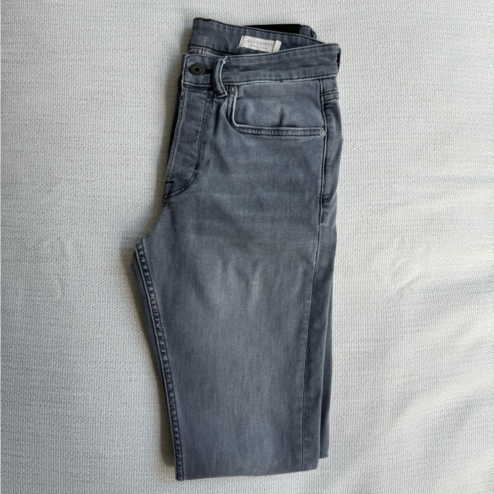 All Saints Grey Ronnie Jeans